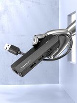 Docking Usb 2.0 Vention Chpbb 3xusb 1xmicro Usb Pd 1xrj45 Negro