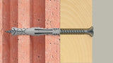 EAN 4048962480887 - Fischer 568108 tornillo de anclaje y taco 50 pieza(s) Anclaje de expansión 65 mm imagen 8