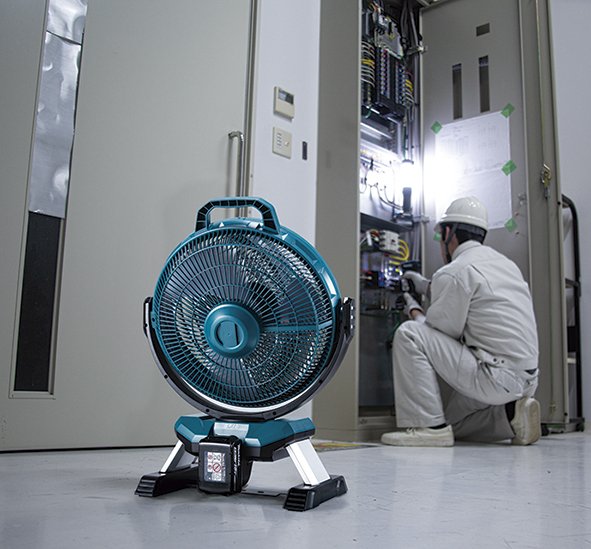 Makita Dcf301z, Ventilador Azul, Sin Batería Y Cargador Dcf301z