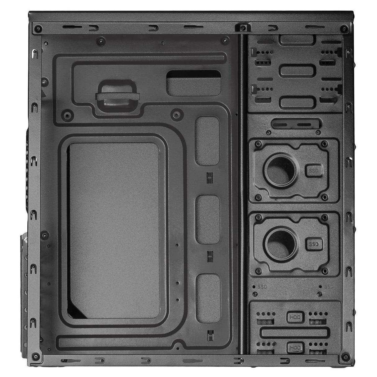 Akyga Caja Pc Micro Atx  2.Usb2.0 Ak995bk Sin Fuente