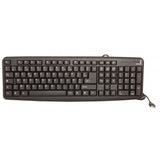 Keyboard Black 105 T Wired Usb