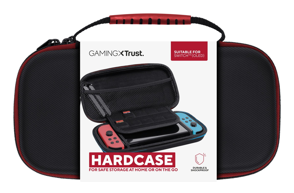 Estuche Rigido Para Nintendo Switch Trust Gxt1248 Color Negro 25415