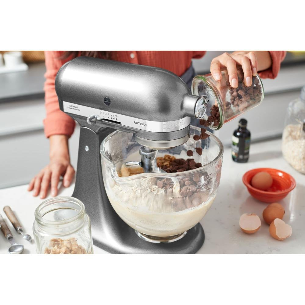 Robot De Cocina  Kitchenaid Artisan 5ksm185ps  300 W 4,8 L Plata
