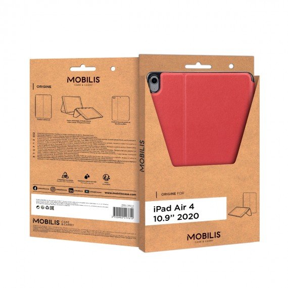 Funda Mobilis Origine Para Ipad Air 4 10.9 '' 2020 - Rojo