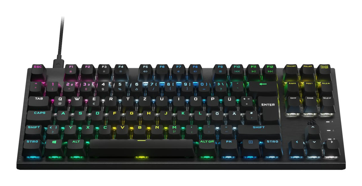 Teclado Alemán Corsair K60 Pro Usb Qwerty Negro
