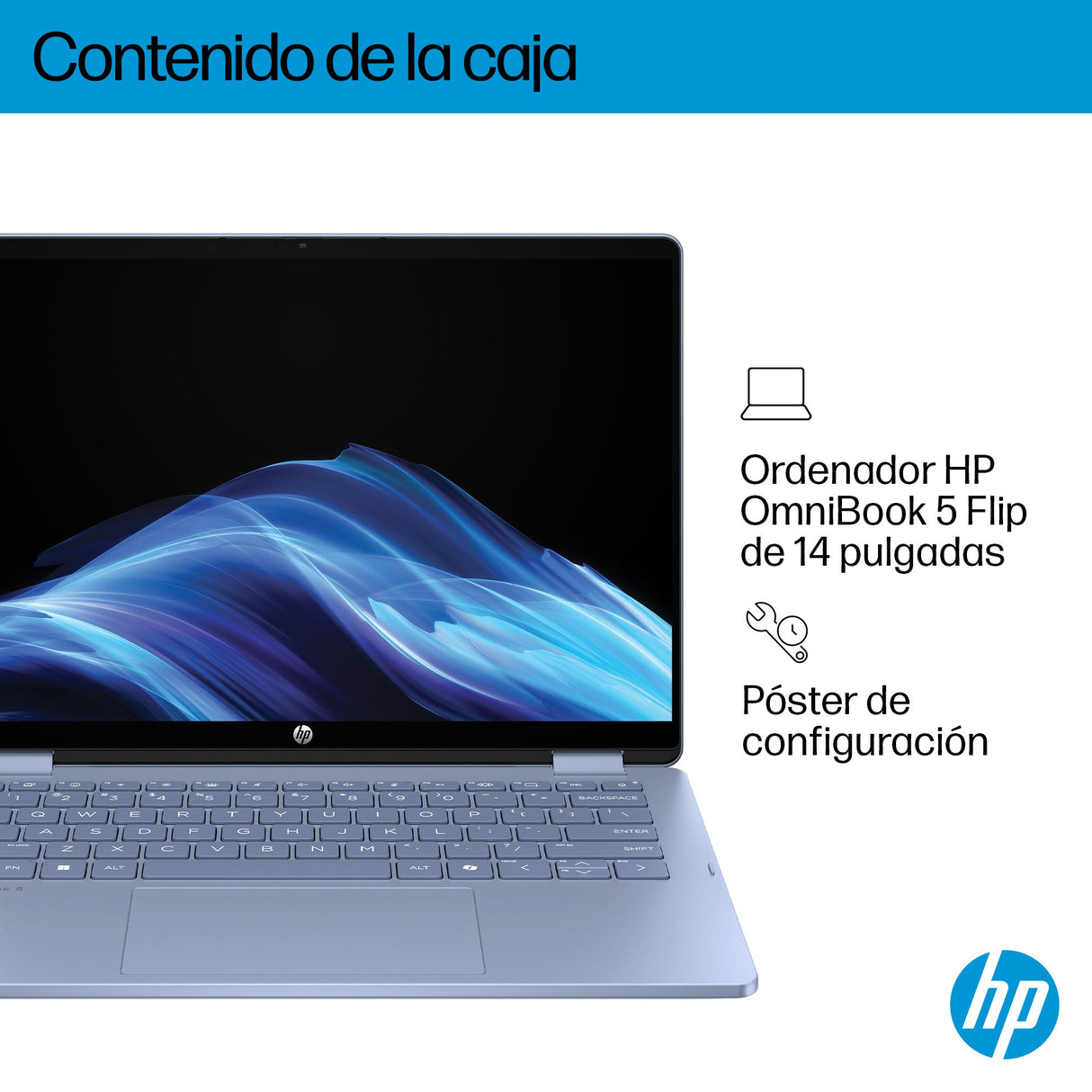 EAN 0199251566998 - HP OmniBook 5 Flip 14-fp0014ns Intel® Core™ i5 i5-1334U Portátil 35,6 cm (14") Pantalla táctil 2K 16 GB L imagen 4