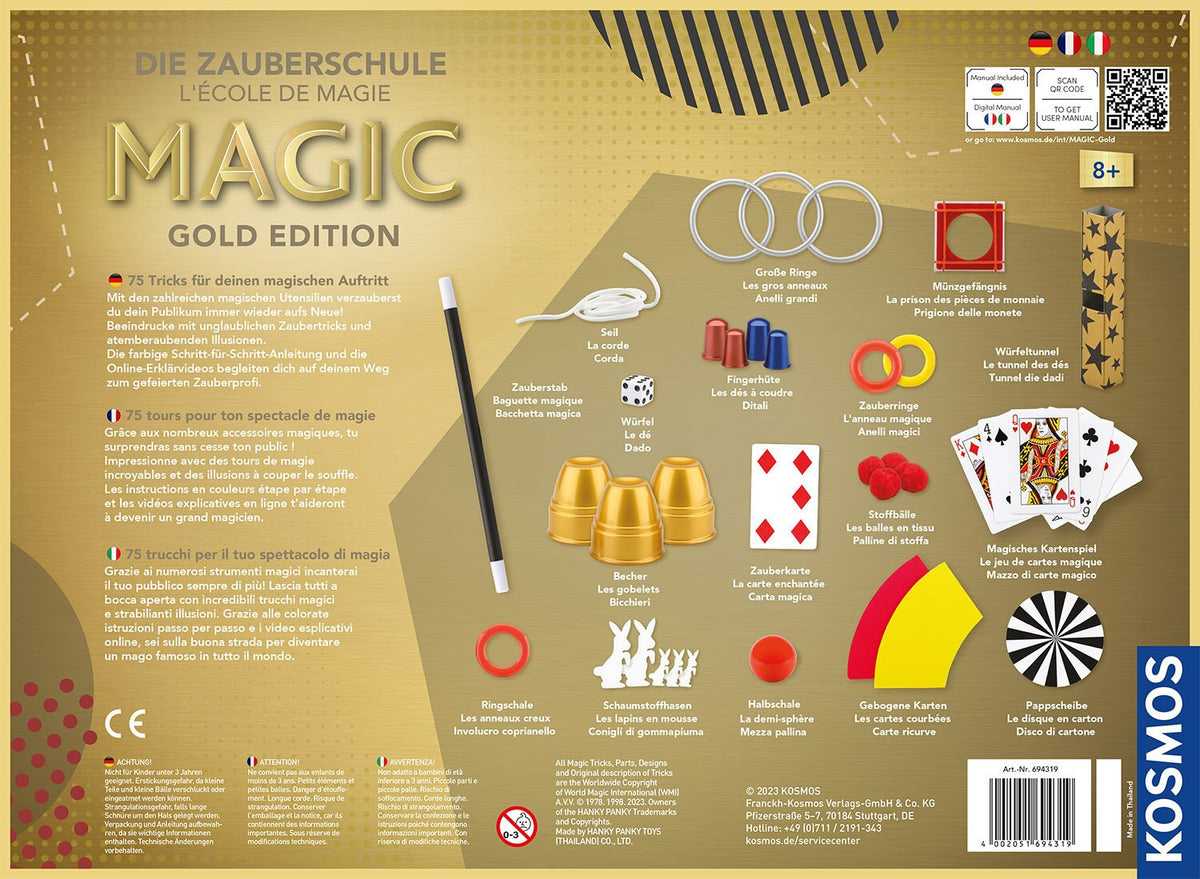Kosmos The Magic School Magic Gold Edition, Caja Mágica Versión Revisada 2023