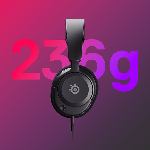 Steelseries Arctis Nova 1 Czarne