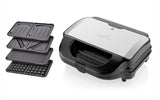 EAN 8590393257645 - Eta Sorento 3151 90010 sandwichera 900 W Negro, Acero inoxidable imagen 11