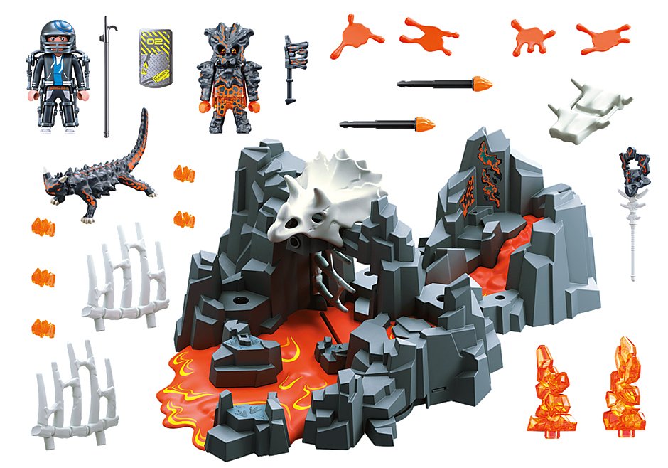 Playmobil 70926 Guardian De La Fuente De Lava
