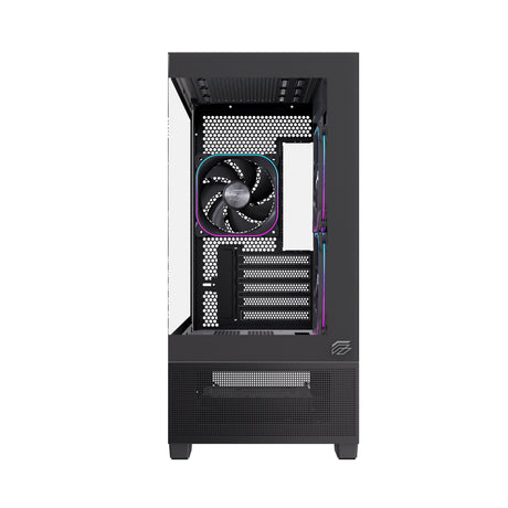 EAN 6977277360011 - Einarex EXCS-SM-51DR-B carcasa de ordenador Micro Torre Negro imagen 4