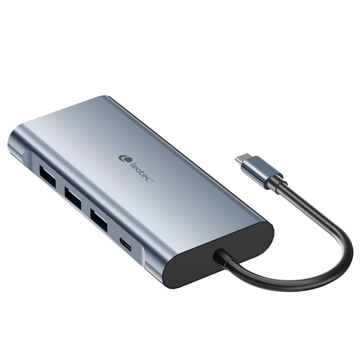 Leotec Docking Station 11-1 1usb-C Pd100 3usb3.0 1usb-C 1 Hdmi 1vga 1tjsd Mcsd