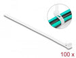 EAN 4043619186440 - DeLOCK 18644 presilla Bridas adherentes para cables Nylon 100 pieza(s) imagen 1
