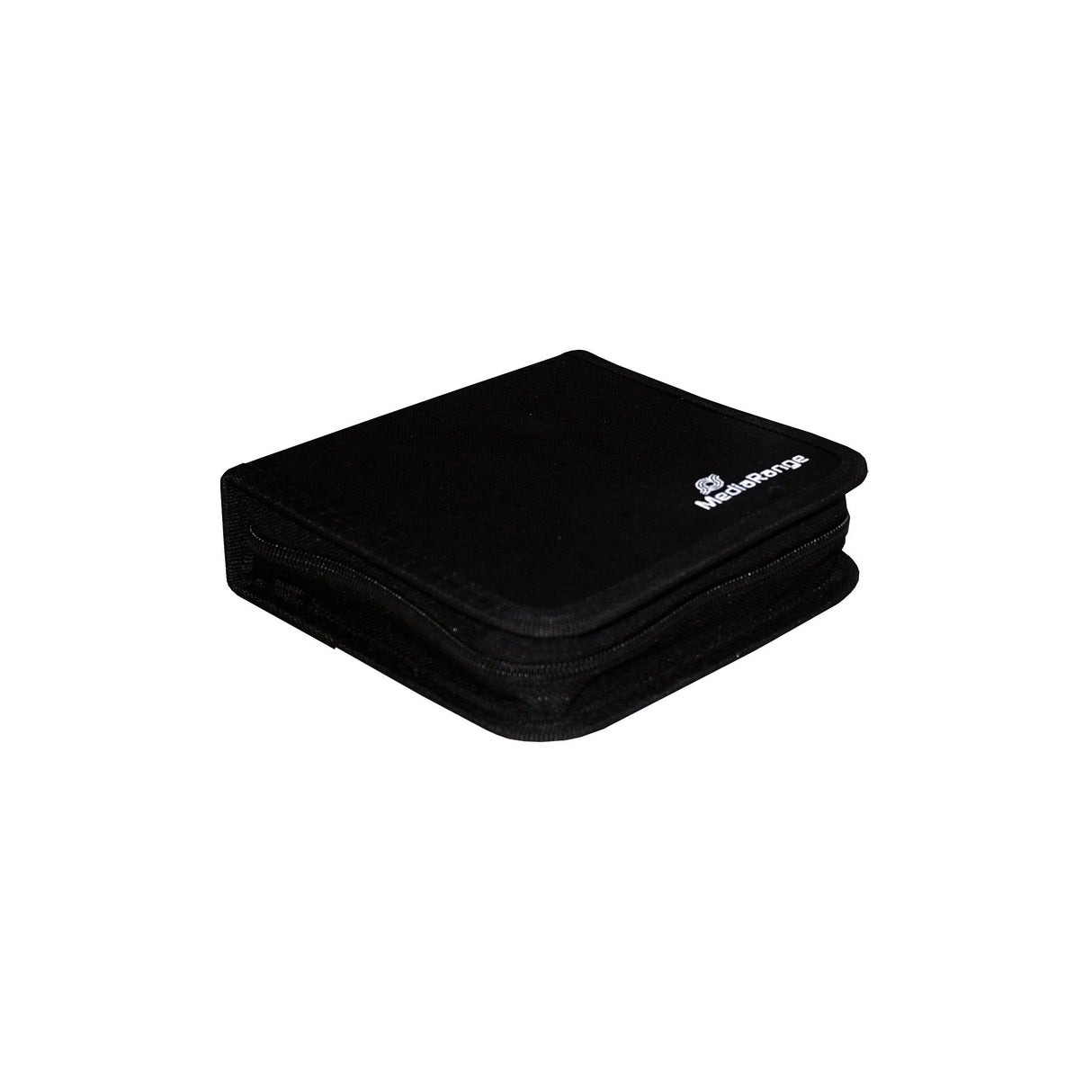 Mediarange Box50 Funda Para Discos Ópticos Funda Cartera 24 Discos Negro