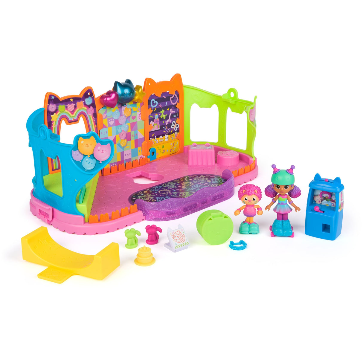 Spin Master Gabby'S Dollhouse Room Juego De Juegos - Attic De Parque De Skate, Figura De Juego 6069755