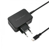 EAN 5901878510248 - Qoltec 51024 cargador de dispositivo móvil Universal Negro Corriente alterna Carga rápida Interior imagen 1