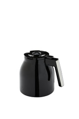 Cafetera Melitta 1023-08 Totalmente Automática De Filtro Negro, Cafetera De Filtro, De Café Molido, 1050 W, Negro, Plata