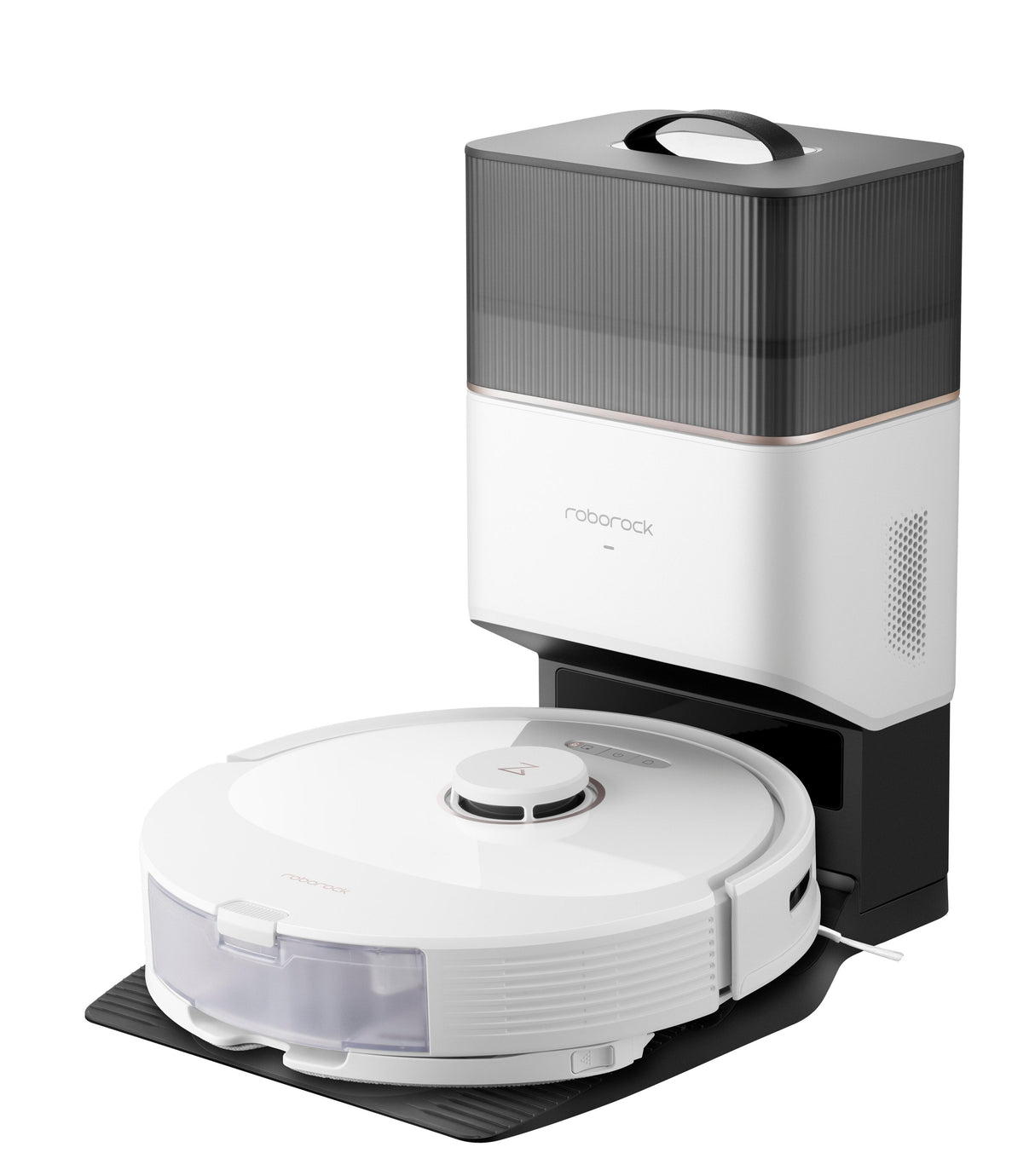 Roborock Q8 Max Plus Blanco + Base De Autovaciado - Aspirador Robot