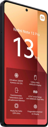 EAN 6941812758878 - Xiaomi Redmi Note 13 Pro 16,9 cm (6.67") Ranura híbrida Dual SIM Android 13 4G USB Tipo C 8 GB 256 GB 500 imagen 3