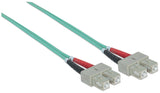 EAN 0766623750837 - Intellinet 750837 Cable de fibra óptica e InfiniBand 2 m SC Color aguamarina imagen 2