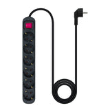 EAN 8433281010192 - Nanocable 10.37.0006-BK base múltiple 1,4 m 6 salidas AC Interior Negro imagen 2