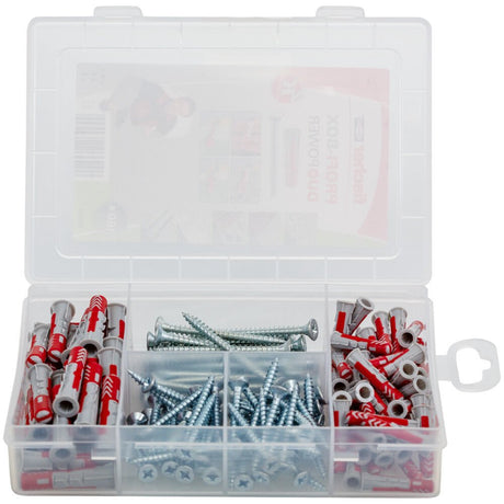 EAN 4048962264944 - Fischer 538622 tornillo de anclaje y taco 80 pieza(s) Juego de enchufes de pared y tornillos imagen 3