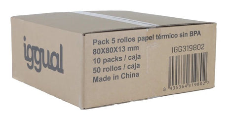 EAN 8435364319802 - iggual IGG319802 papel térmico imagen 3