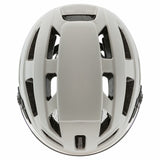 Casco De Ciclismo Uvex Finale Con Visera, Talla 56-61 Cm, Color Arena/Blanco Mate.