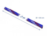 Delock 20756 Pasacables Azul, Rojo, Blanco