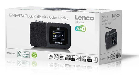 EAN 8711902086420 - Lenco CR-625BK Portátil Analógico y digital Negro imagen 11