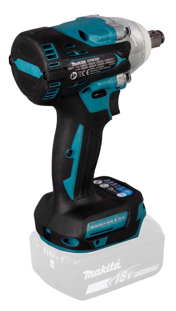 Destornillador De Impacto Inalámbrico Dtw300z, 18volt