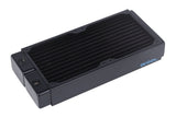 Alphacool Nexxxos Xt45 Bloque De Radiador Negro, Bloque De Radiador, Cobre, Metal, Negro, 1/4", 1,5 Bar, 12 Cm