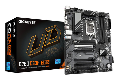 EAN 4719331872892 - GIGABYTE B760 DS3H GEN5 placa base Intel B760 Express LGA 1700 ATX imagen 1