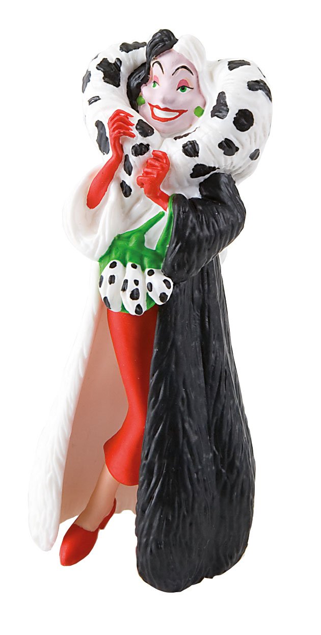 Figura Cruella De Vil 101 Dalmatas Disney 9cm