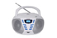 EAN 5901750505294 - Blaupunkt BB7-WH sistema estéreo portátil Digital 2,4 W FM Gris Reproducción MP3 imagen 1