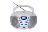 EAN 5901750505294 - Blaupunkt BB7-WH sistema estéreo portátil Digital 2,4 W FM Gris Reproducción MP3 imagen 1