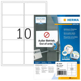 Herma Special Etiquetas De Dirección Blanco 99,1 X 57,0 Mm