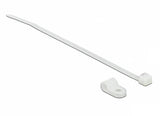 Delock Befestigungsschelle 4,8 Mm Mit Cablebinder L 150 X B 2,5 Mm Weiss