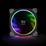 Thermaltake Riing Plus 12 Rgb Kit 3x Ventilador + 3x Lumi Cl-F076-Pl12sw-A