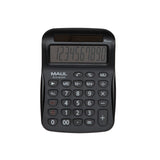 Maul Calculadora Eco Mj 555  Calculadora Basica Con Pantalla De 10 Dígitos  Calculadora Solar De 80% De Plástico Reciclado  Calculadora Pequeña 15,4 X 11 X 2,7 Cm  Blanco