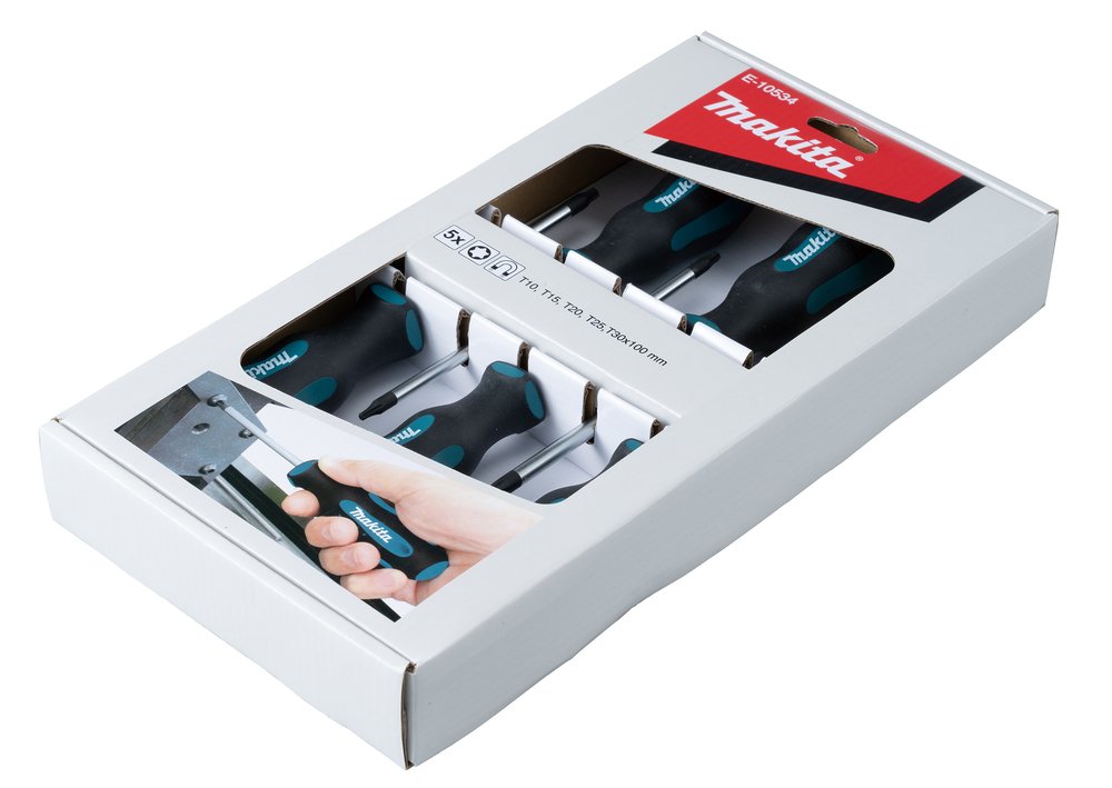 Makita E-10534 Schraubendreher-Set 5-Tlg.