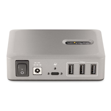 EAN 0065030899017 - StarTech.com 10G8A2CS-USB-C-HUB hub de interfaz USB 3.2 Gen 2 (3.1 Gen 2) Type-C 10000 Mbit/s Gris imagen 4