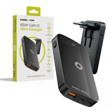 Mobile Origin 65w Gan Slim Dual Usb-C Single Usb-A Black