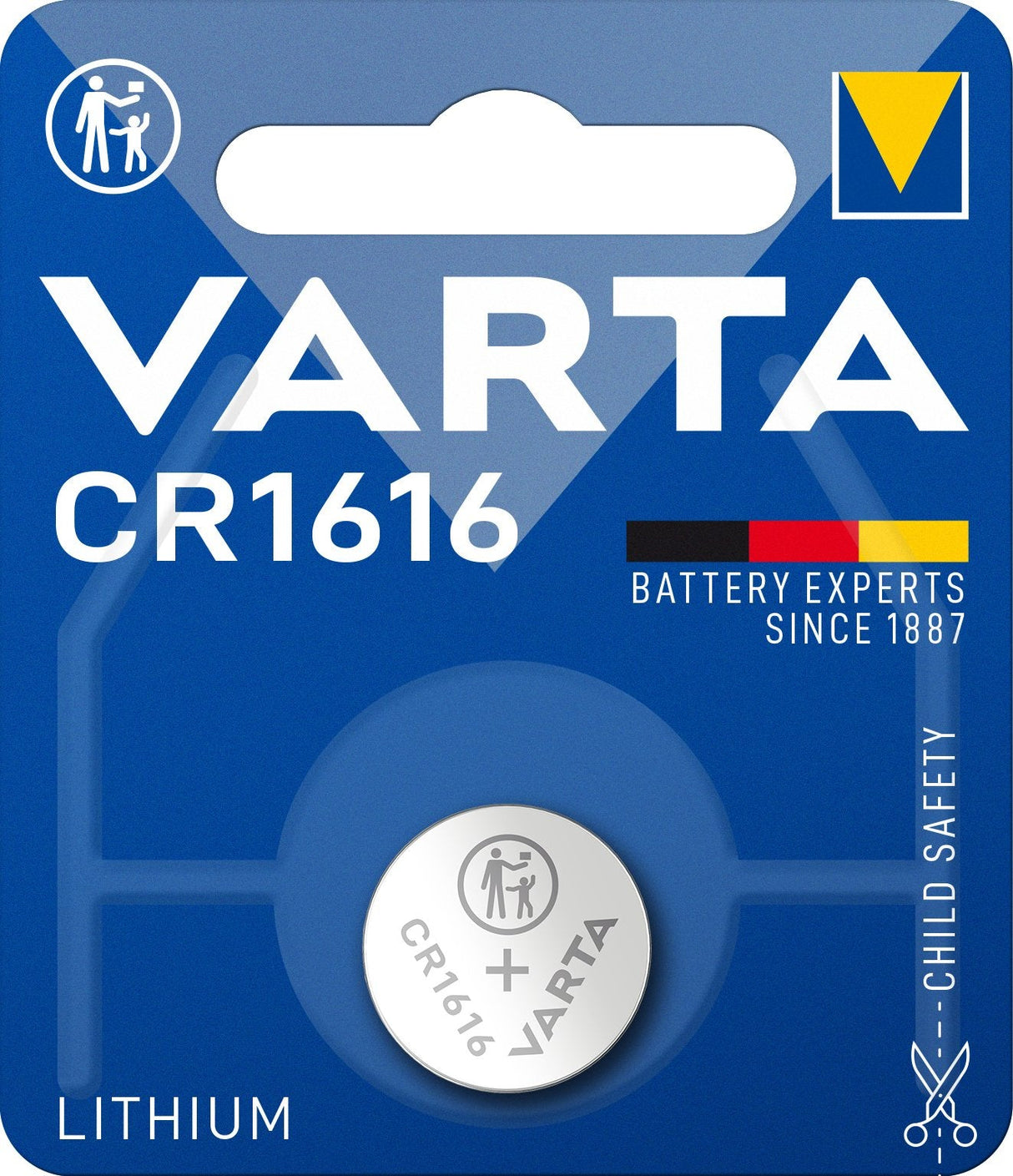 Varta Batterie Cr1616 3v  55mah              1st.