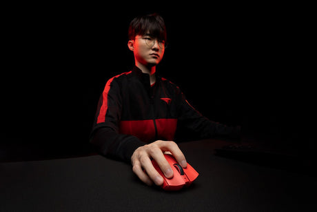 EAN 8886419334293 - Razer DeathAdder V3 Pro Faker Edition ratón Juego mano derecha RF Wireless + USB Type-C Óptico 30000 DPI imagen 5