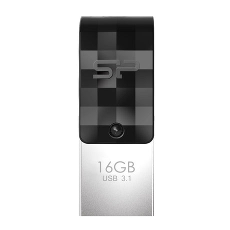 EAN 4712702655933 - Silicon Power Mobile C31 unidad flash USB 16 GB USB Type-A / USB Type-C 3.2 Gen 1 (3.1 Gen 1) Negro, Plat imagen 1