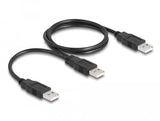 Delock Cable Usb 2.0 Tipo-A A 2 X Tipo-A 70 Cm