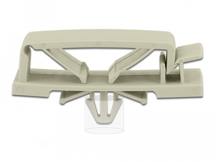 Delock Cablehalter Mit Spreizanker Grau 10 Stück