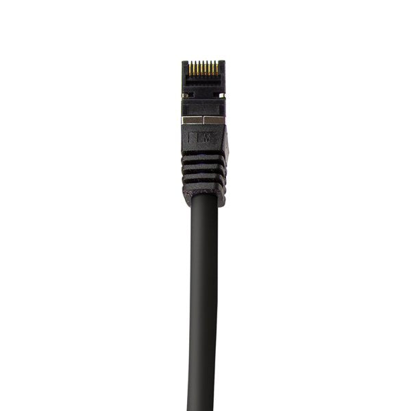 Cable De Red Cat8.1 Rj45 S Ftp 40ge 2000mhz 20m Negro Logilink