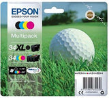 Epson 34xl - Pack De 4 - Xl - Negro, Amarillo, Cyan